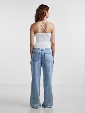 PIECES - Top 'Milo' em branco