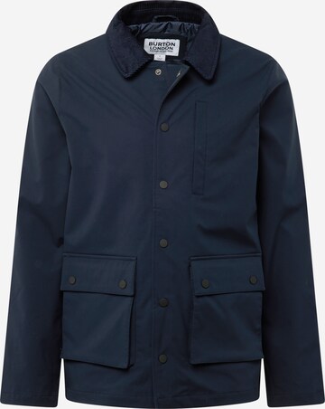 BURTON MENSWEAR LONDON Between-season jacket in Blue: front