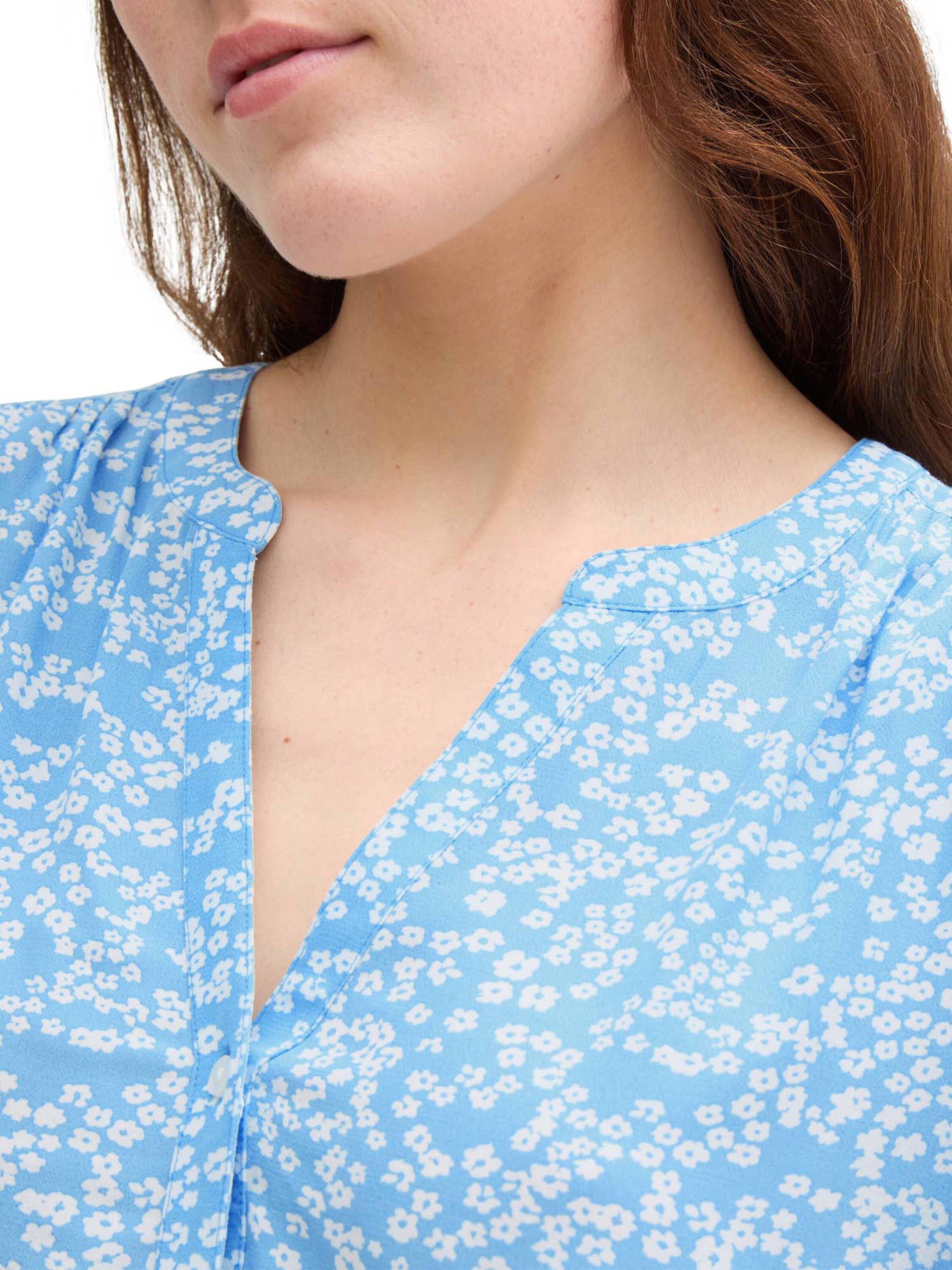 Chemisier TOM TAILOR DENIM en bleu