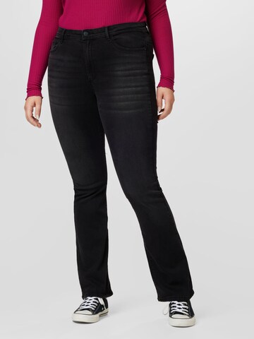 ONLY Carmakoma Regular Jeans 'Sally' in Black: front