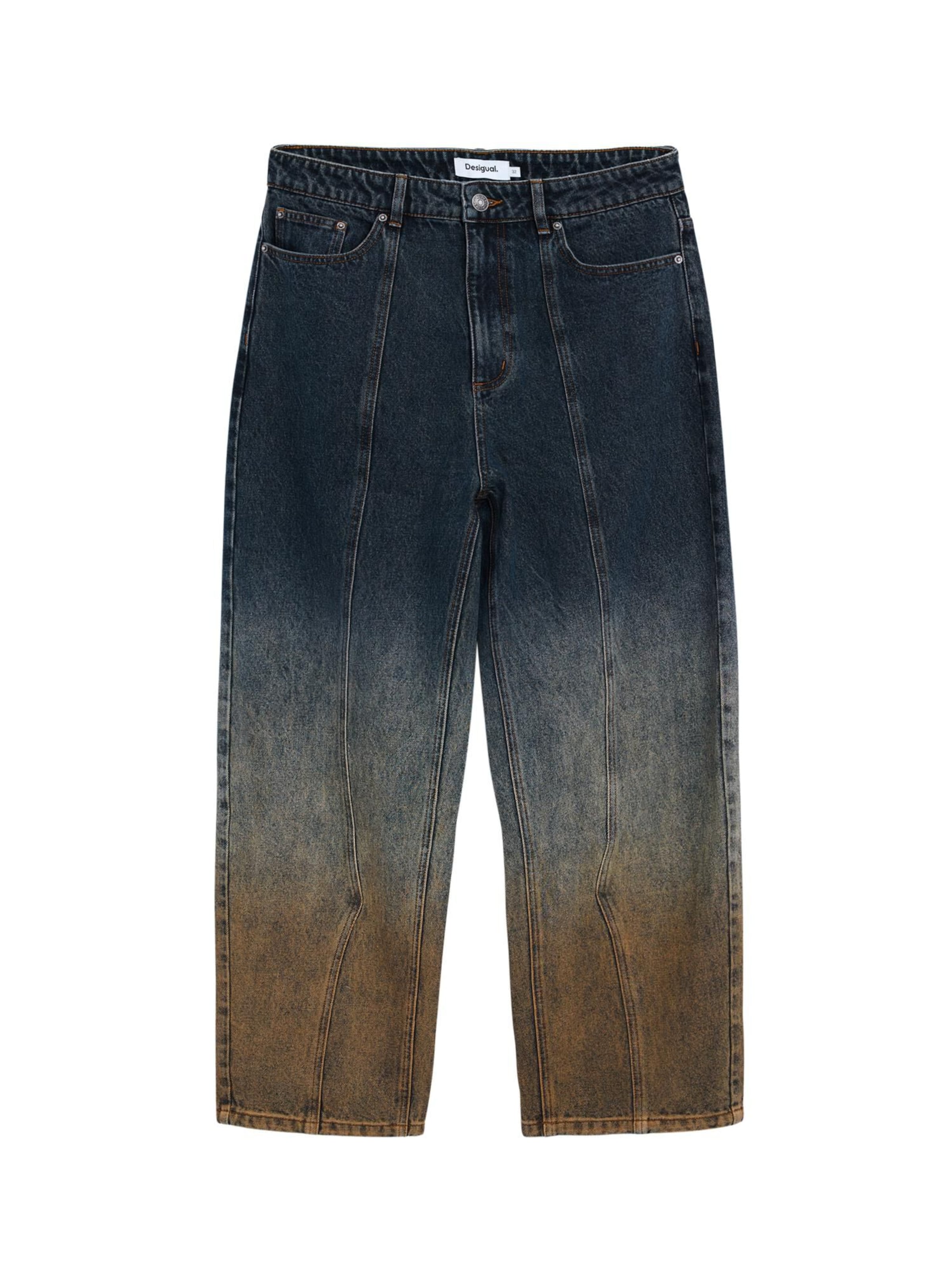 Baggy Jeans di Desigual in blu: frontale