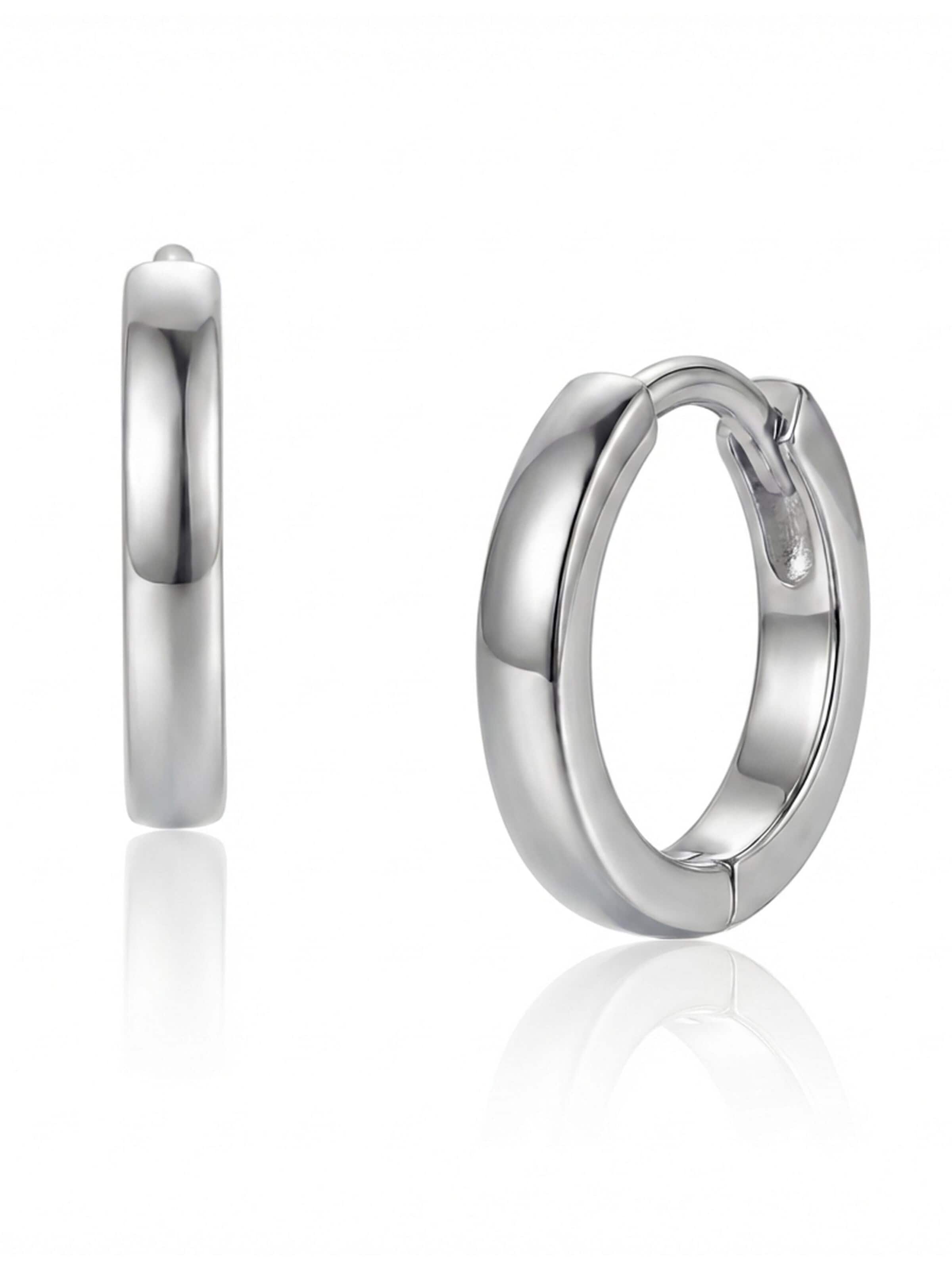 Kamiko Earrings 'MAI' in Silver: front