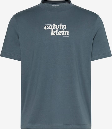 Calvin Klein Jeans T-Shirt in Grau: Vorderseite