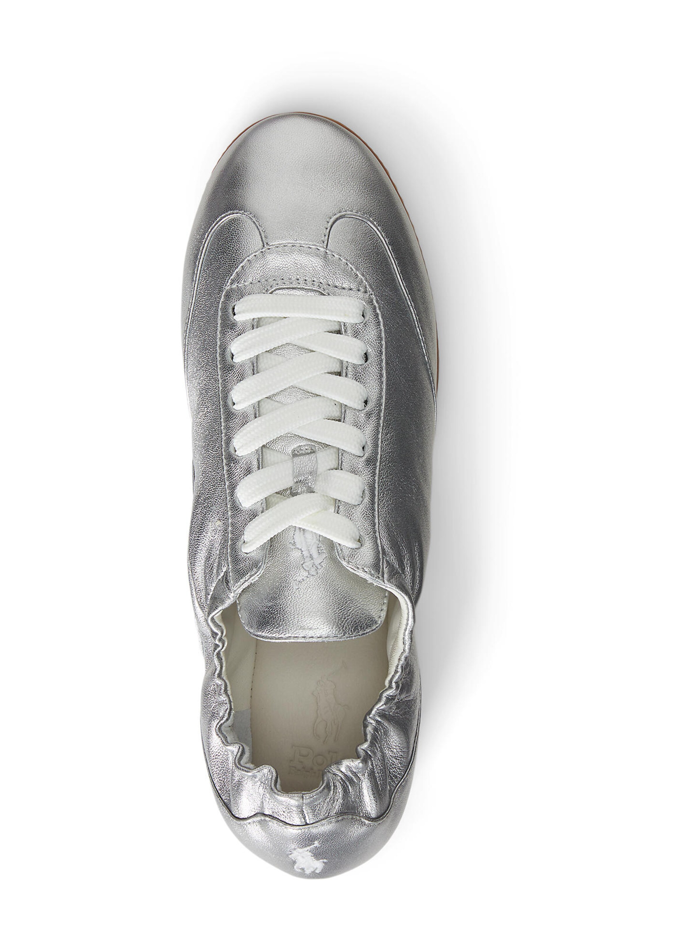 Baskets basses Polo Ralph Lauren en argent