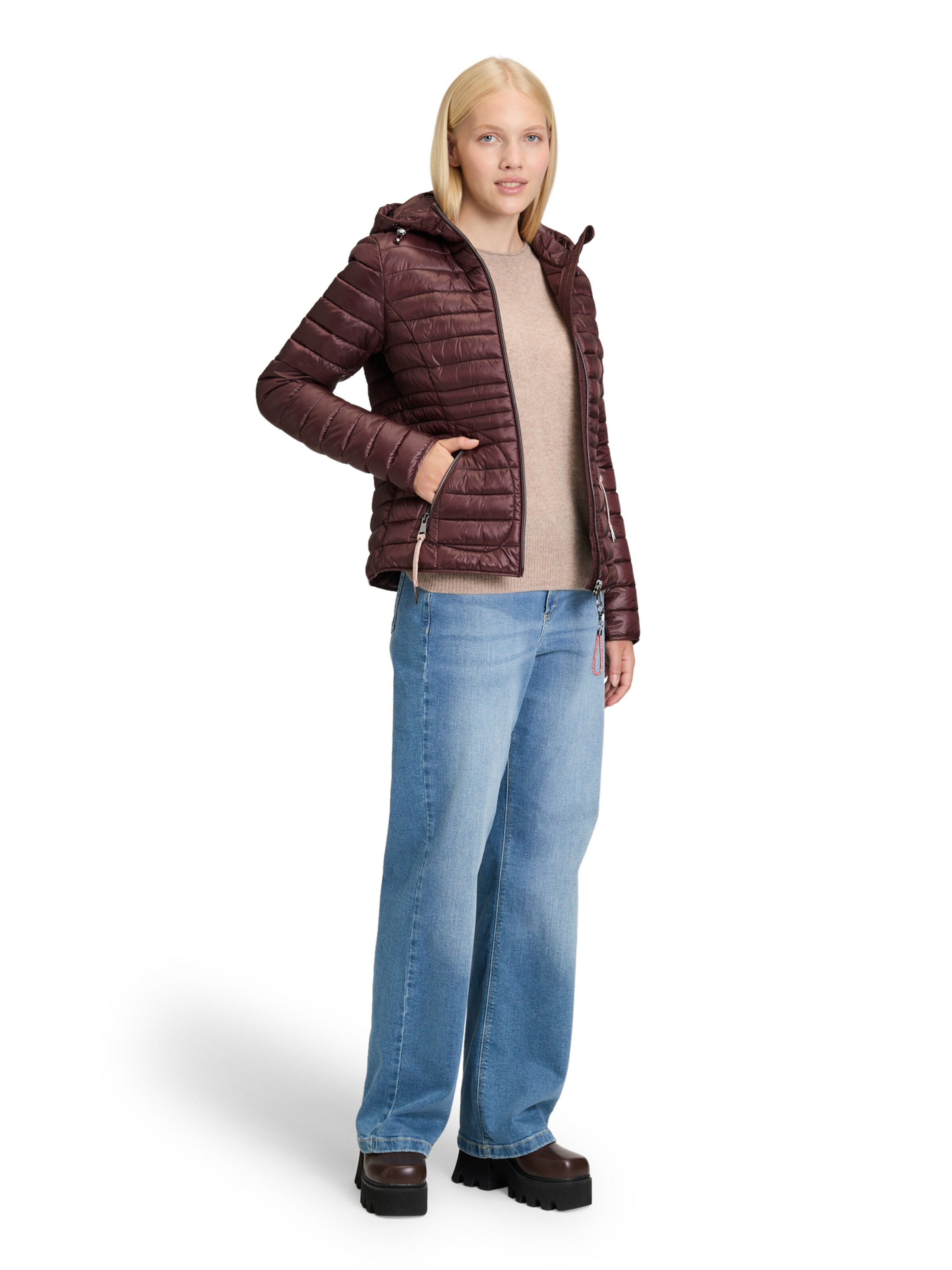 Giacca invernale di Cartoon in rosso