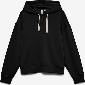 Felpa 'VMLeo' di VERO MODA in nero: frontale