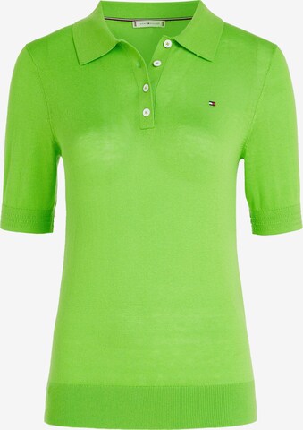 Pull-over TOMMY HILFIGER en vert : devant