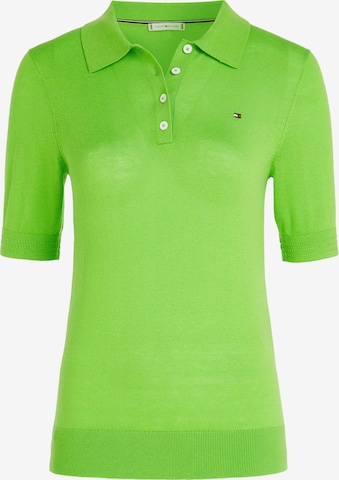 TOMMY HILFIGER Trui in Groen: voorkant