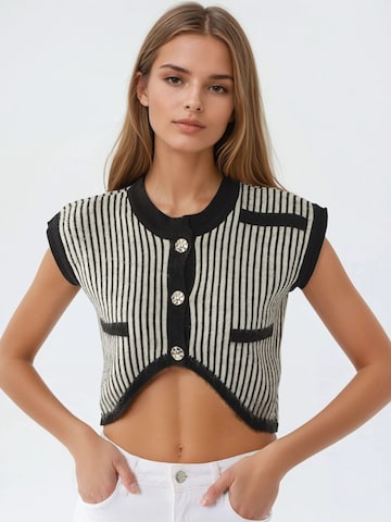 Haut 'Strickoberteile' My fashion en noir