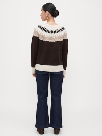 Vero Moda Petite Sweater 'VMSIMONE' in Brown