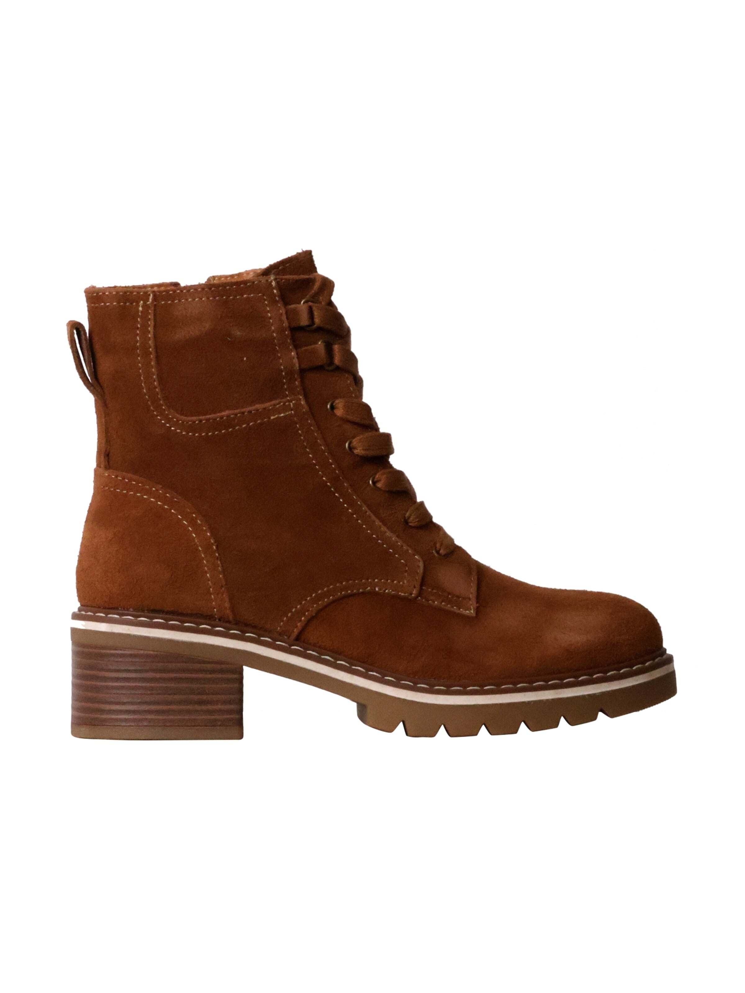 Boots 'Alénoa-Lederstiefeletten' The Divine Factory en marron
