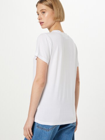 SAINT TROPEZ Тениска 'Adelia' в бяло