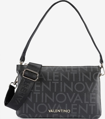 Borsa a spalla 'Regina Re' di VALENTINO in nero: frontale