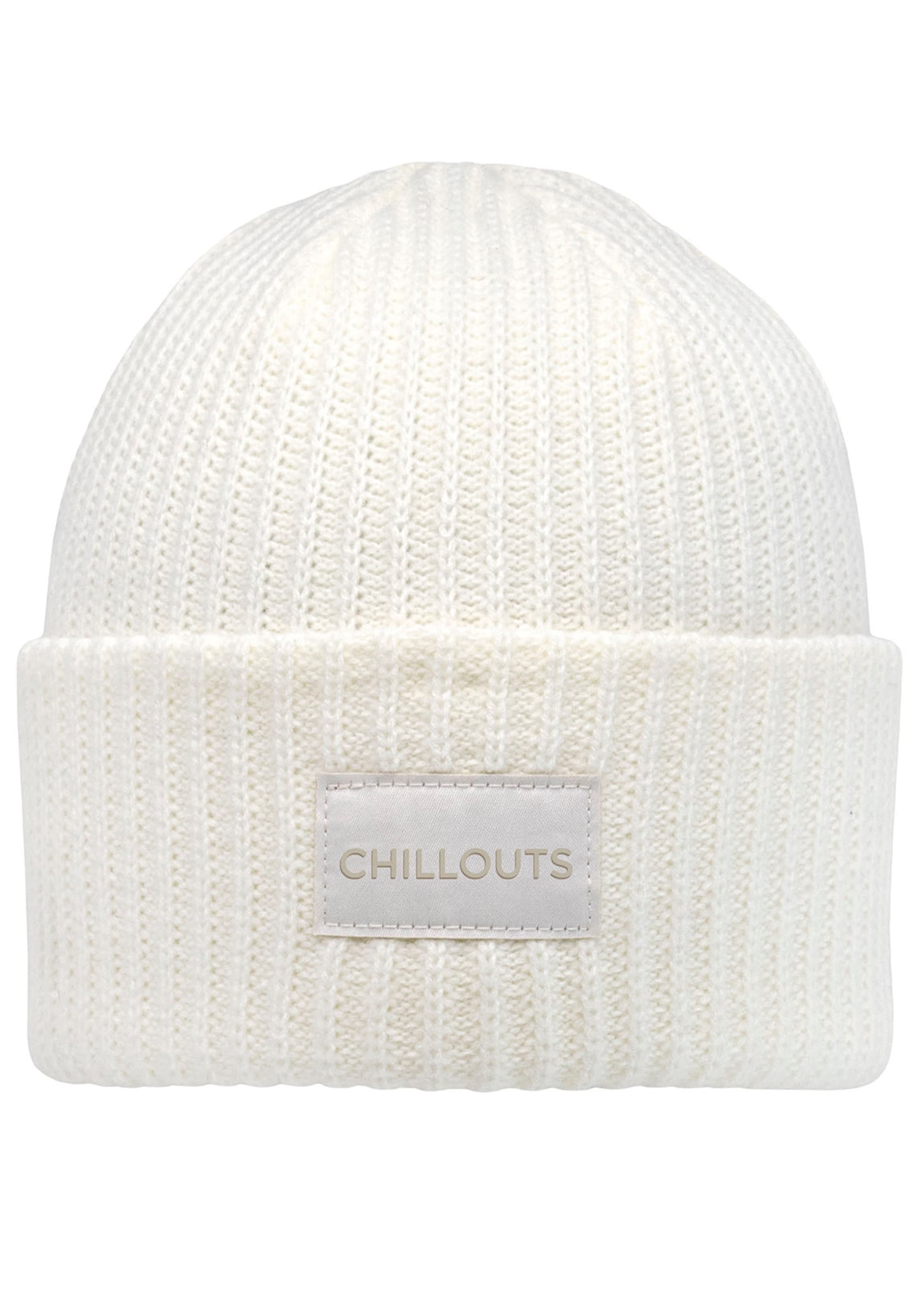 chillouts Σκούφος σε λευκό: μπροστά