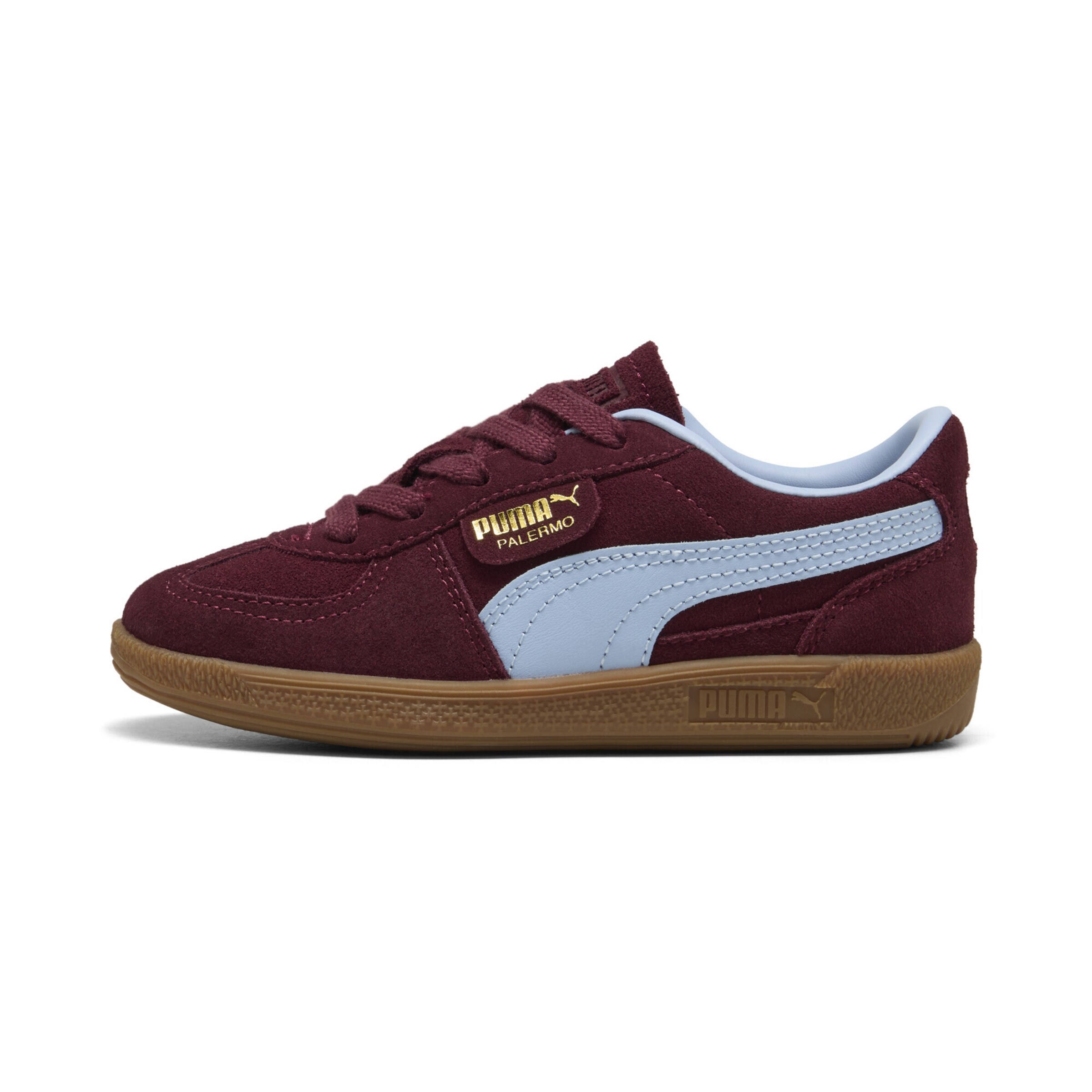 PUMA Sneaker 'Palermo' in hellblau / dunkelrot, Produktansicht