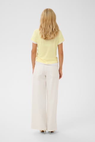 CULTURE - Camiseta 'Rachel' en amarillo