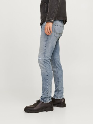 JACK & JONES Скинни Джинсы 'JJIMIKE JJCOLE' в Синий