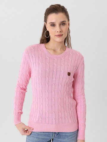 Jacey Quinn Sweater 'Emelia' in Pink: front