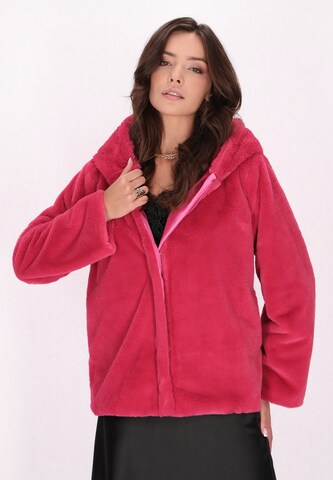 faina Between-Season Jacket in Pink: front