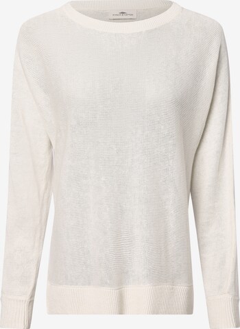 FYNCH-HATTON Sweater in White: front