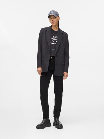 KARL LAGERFELD JEANS Tapered Jeans i sort