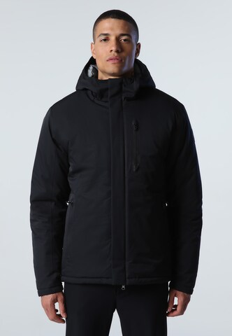 North Sails Winter Jacket 'Admiral' in Black: front