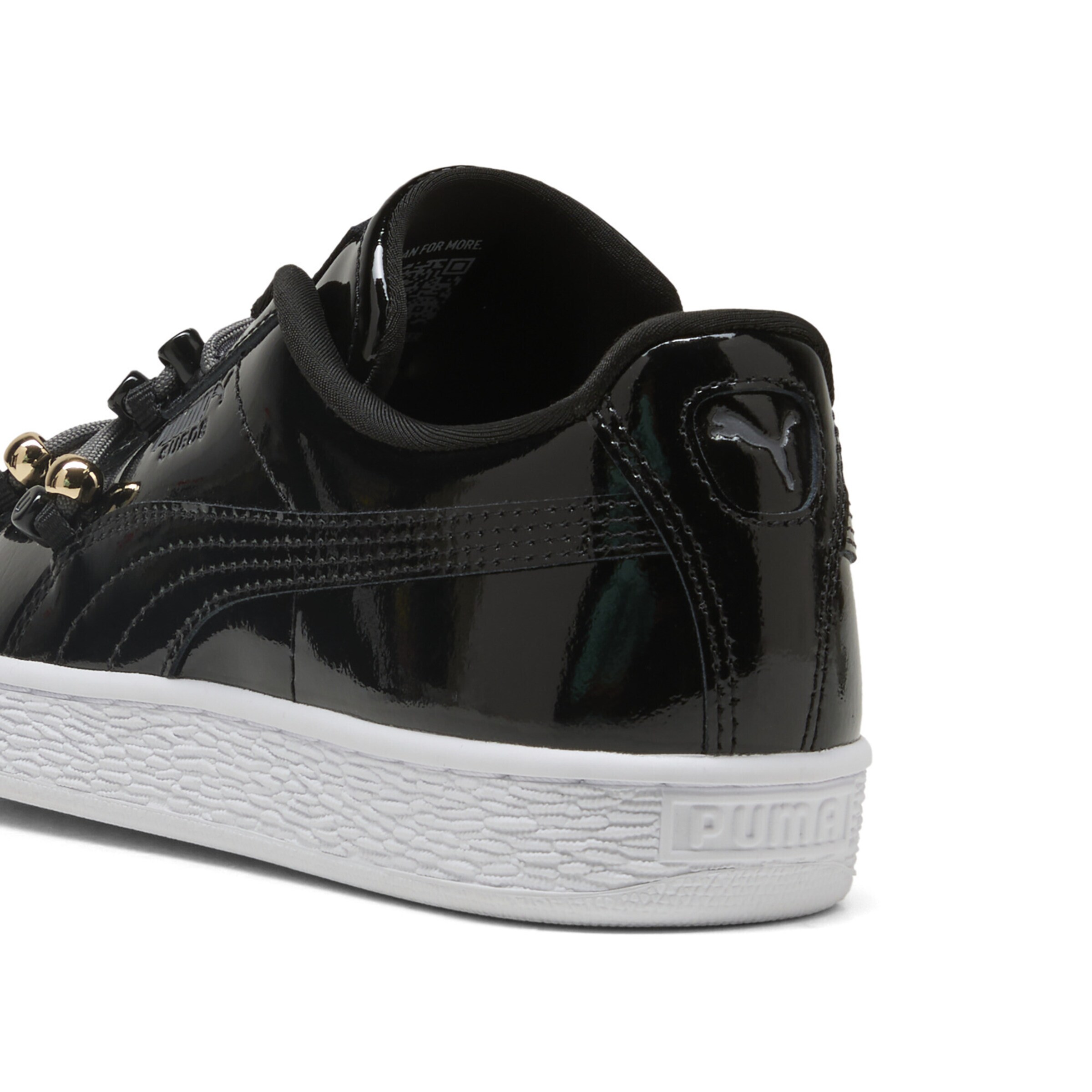 PUMA Platform trainers 'Suede Bloom Patent' in Black