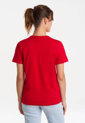 LOGOSHIRT T-Shirt 'Magnum' in Rot