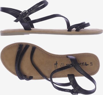 TAMARIS Sandals & High-Heeled Sandals in 41 in Black: front