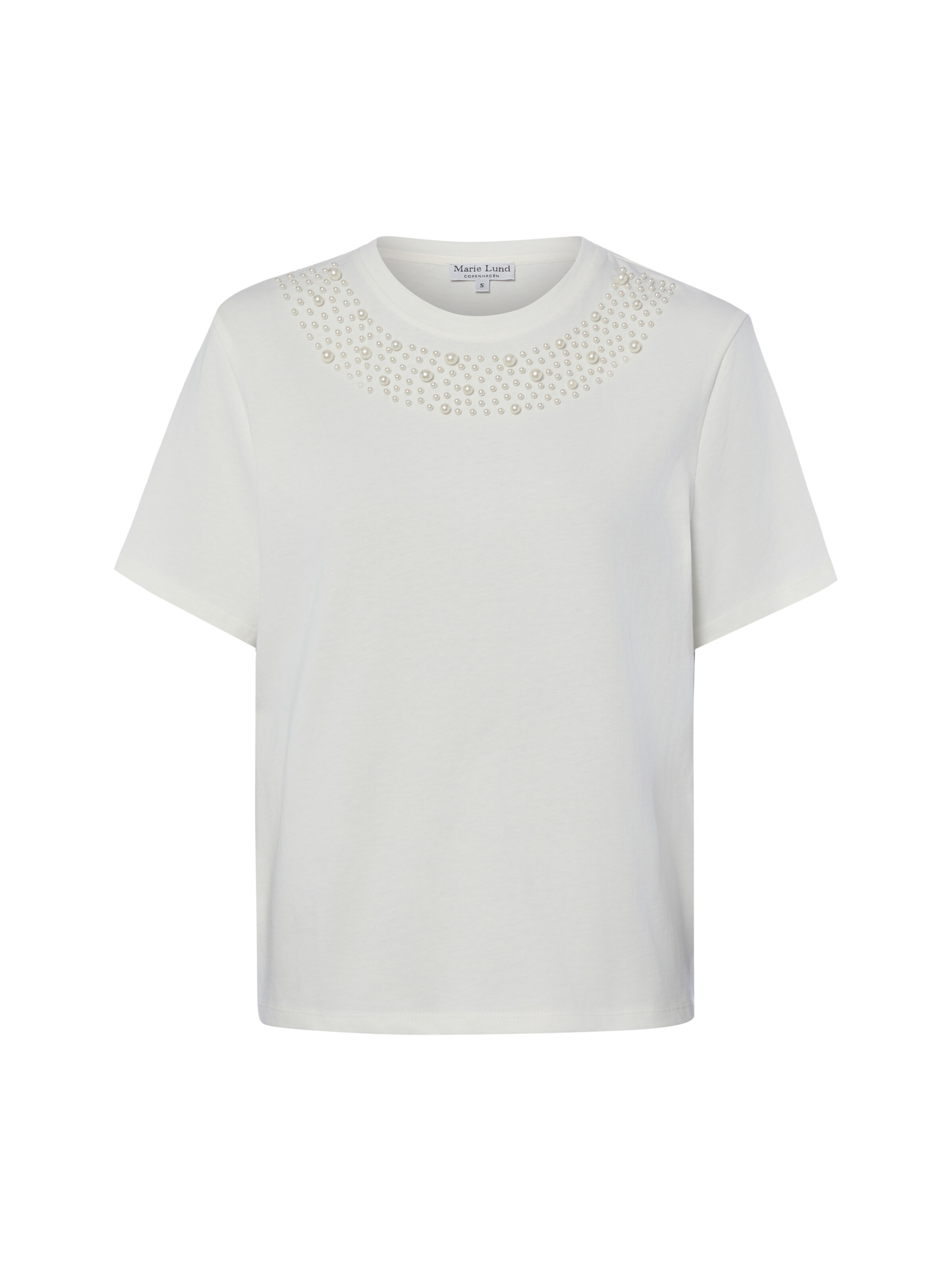 Marie Lund Shirt in Beige: front