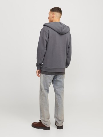 JACK & JONES Ζακέτα φούτερ 'JJEBradley' σε γκρι