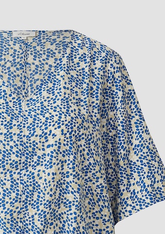 Chemisier s.Oliver en bleu