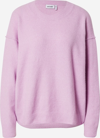 WEEKDAY Sweater 'Annie' in Purple: front