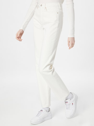 TOMMY HILFIGER Regular Jeans 'Tia' in White: front