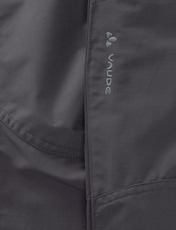 VAUDE Tapered Outdoor Pants 'Caprea' in Grey
