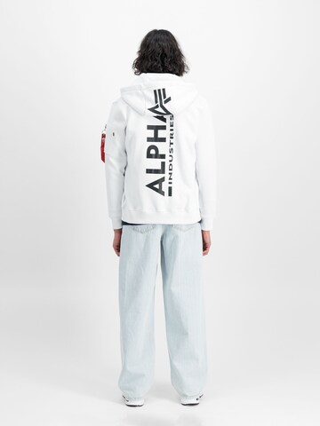 ALPHA INDUSTRIES Sweatshirt‌‌‌‌‌‌‌ in Weiß