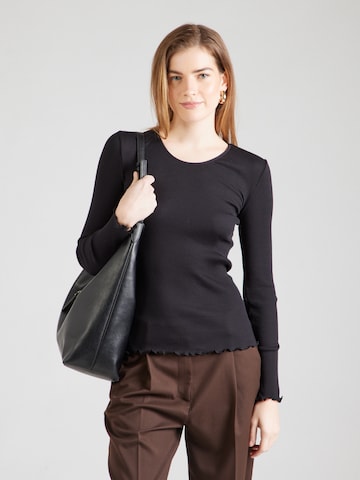 MOS MOSH Shirt 'Elaine' in Schwarz: Vorderseite
