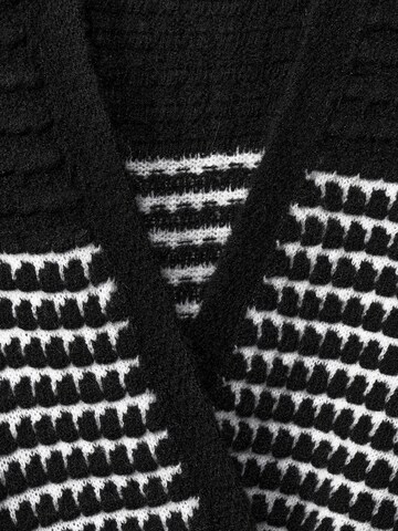 STREET ONE Плетена жилетка в черно