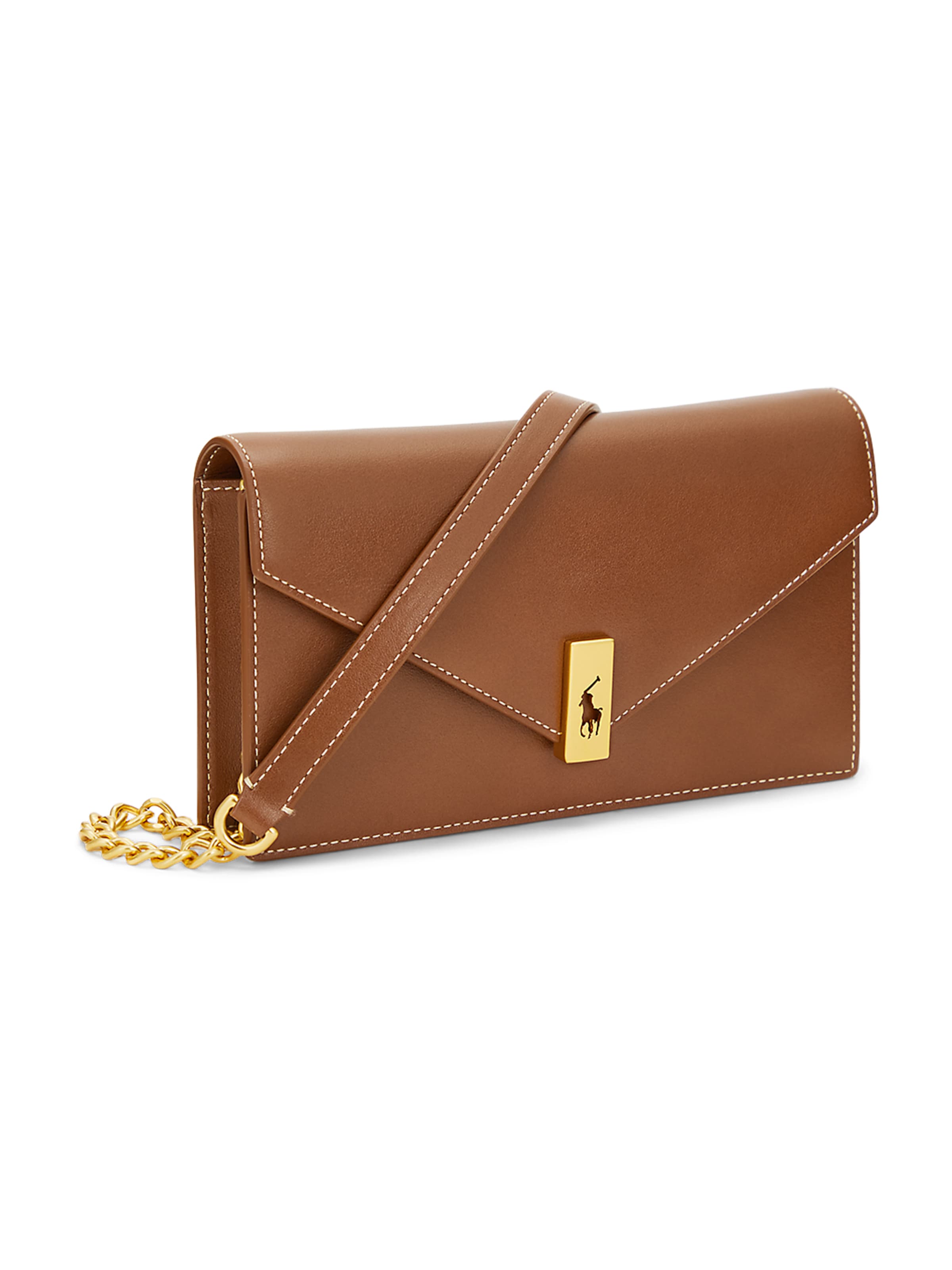 Polo Ralph Lauren Pidulik käekott, värv pruun
