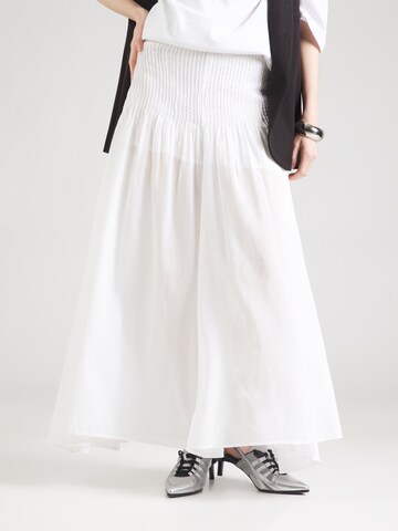 WEEKDAY Skirt 'Carla' in White: front