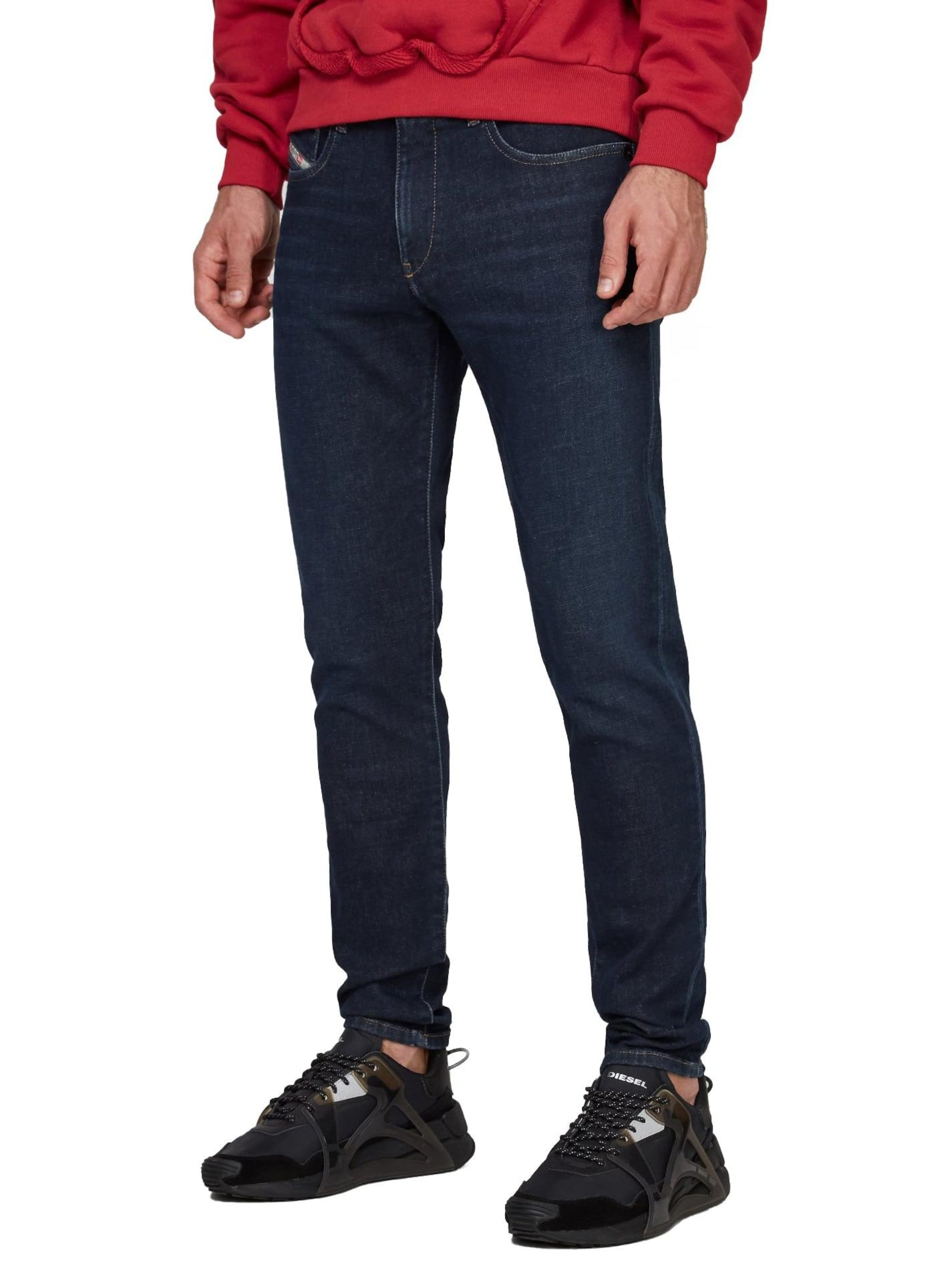 DIESEL Slimfit Jeans 'D-STRUKT SUPERSTRETCH JOGGJEANS'‌‌‌‌‌‌‌‌ in Blau