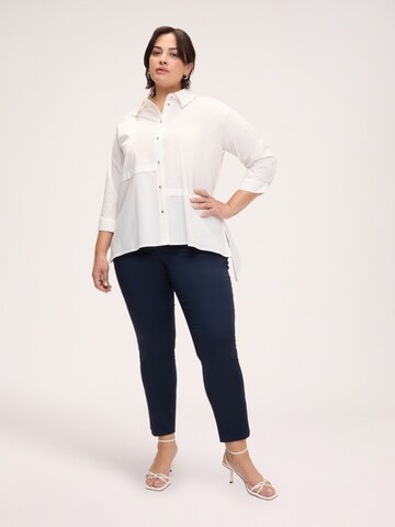 Fiorella Rubino Blouse in Wit