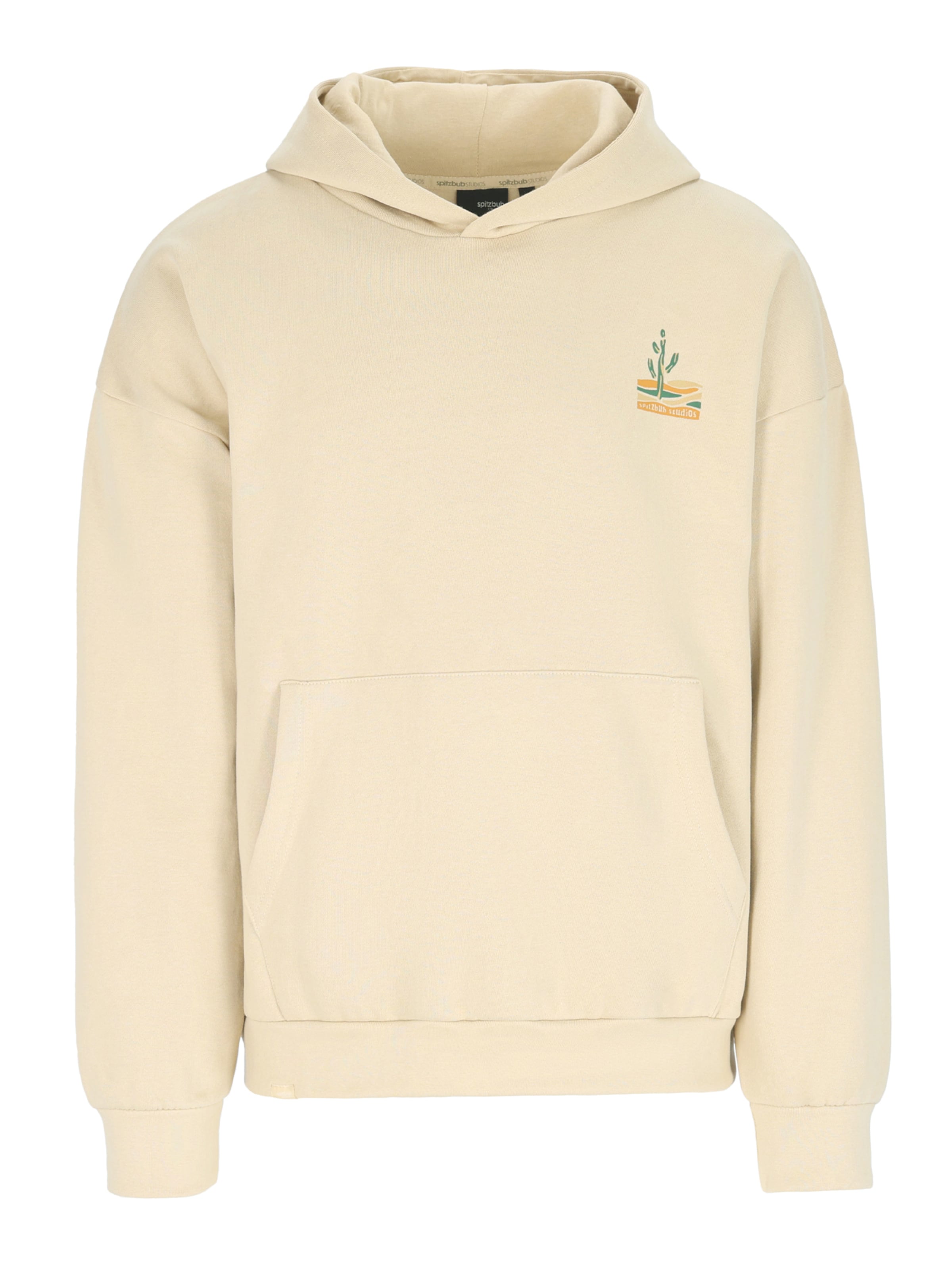 SPITZBUB Sweatshirt 'Journey' in Beige: Vorderseite
