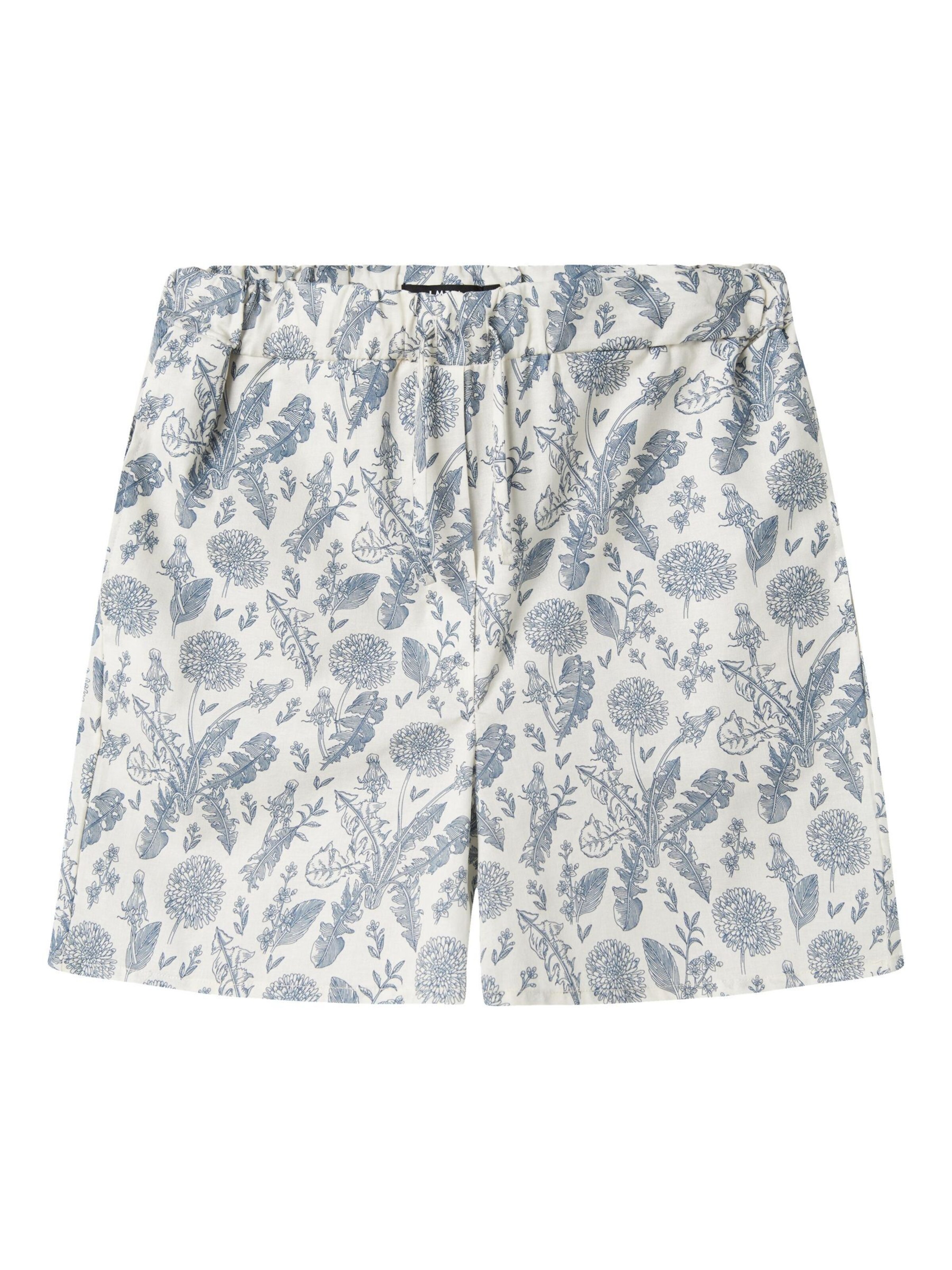 LMTD Regular Pants in White: front