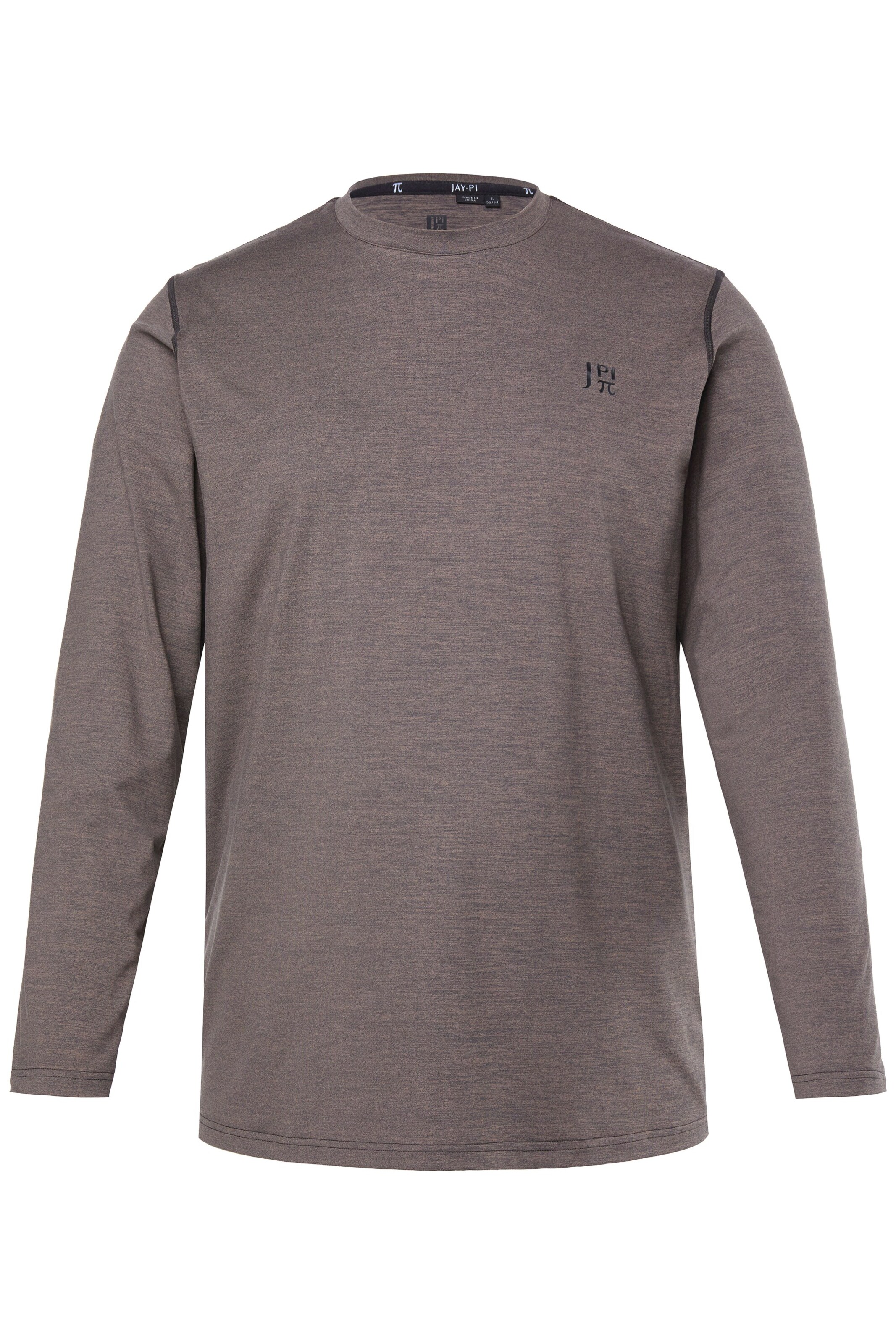 JAY-PI Shirt in Braun: Vorderseite