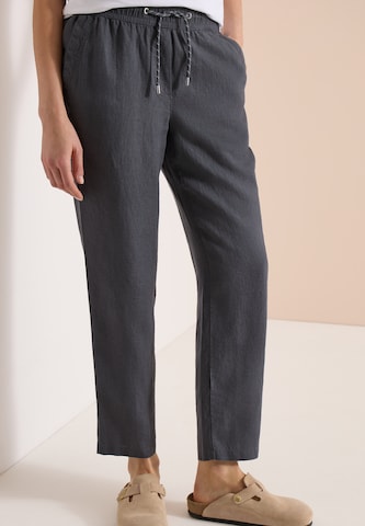 CECIL Slim fit Pants in Grey