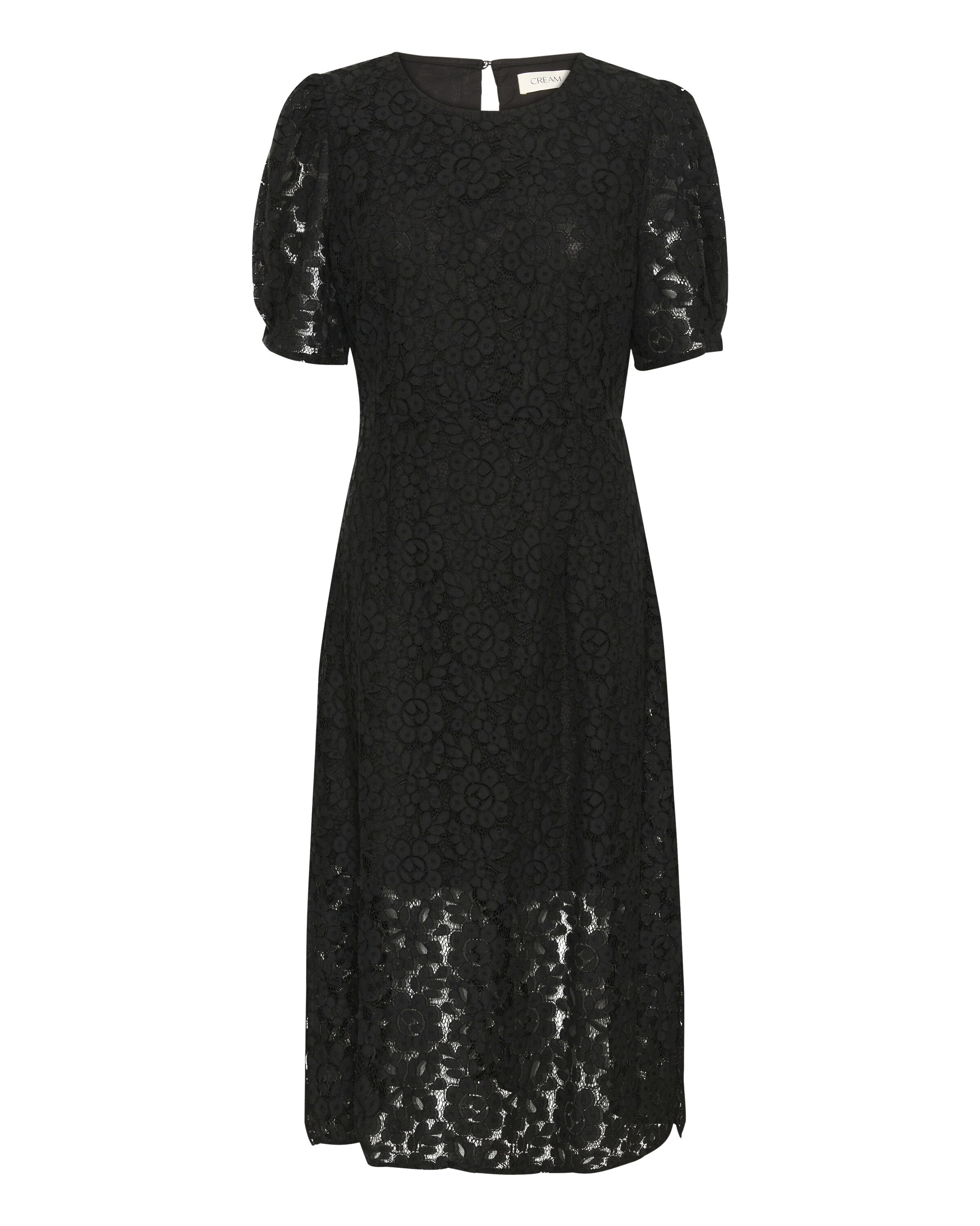 Cream Kjole 'Ebana ' i sort: forside