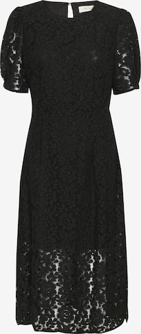 Cream Dress 'Ebana ' in Black: front