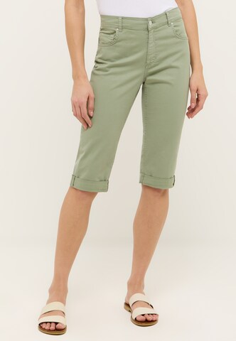Angels Regular Pants in Green: front