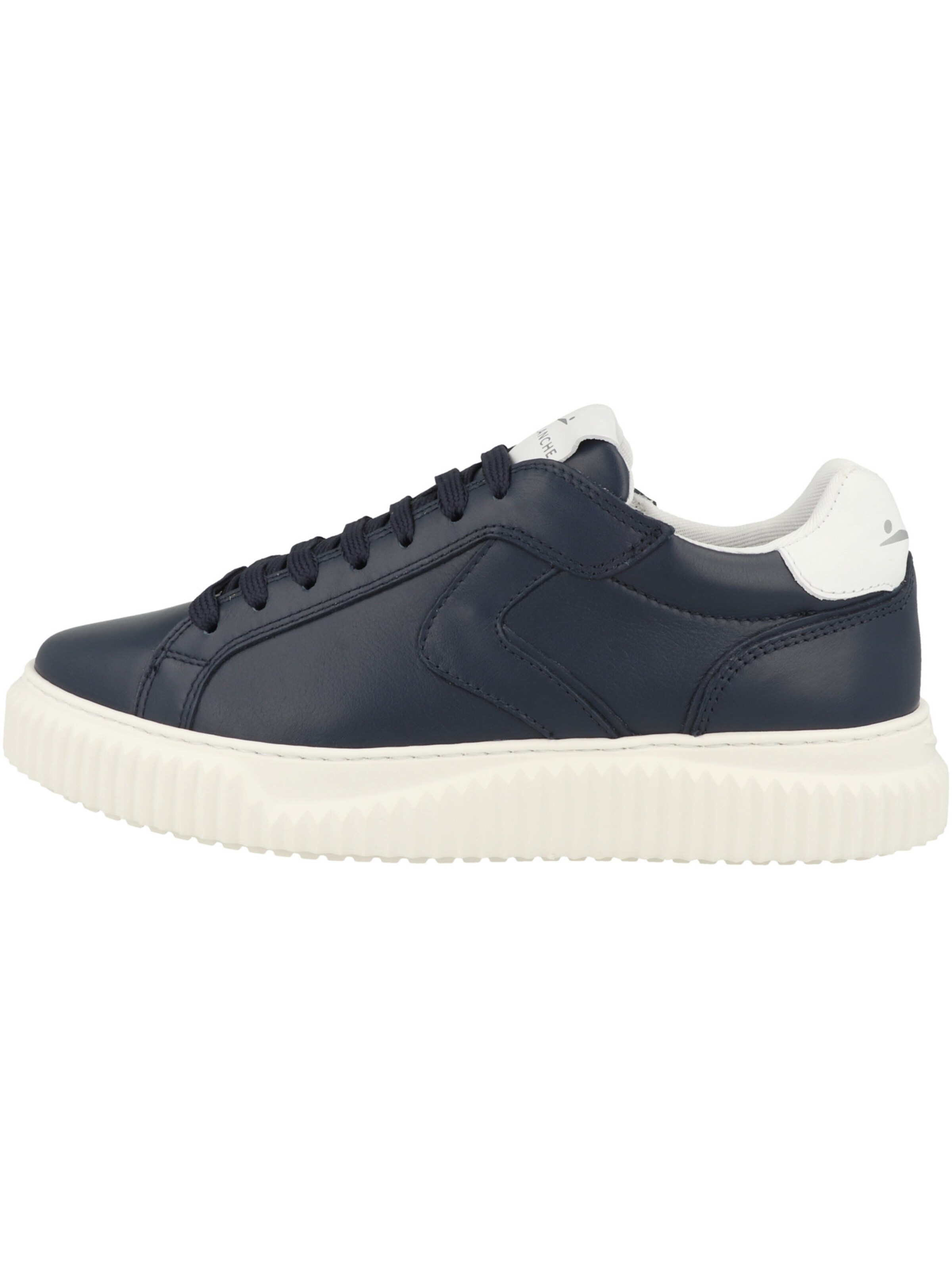 Voile blanche Platform trainers 'LIPARI' in Blue